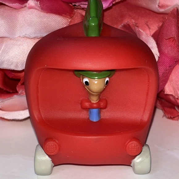 The Busy World of Richard Scarry Lowly Worm Apple Car 1994 Vintage McDonalds - Picture 7 of 12